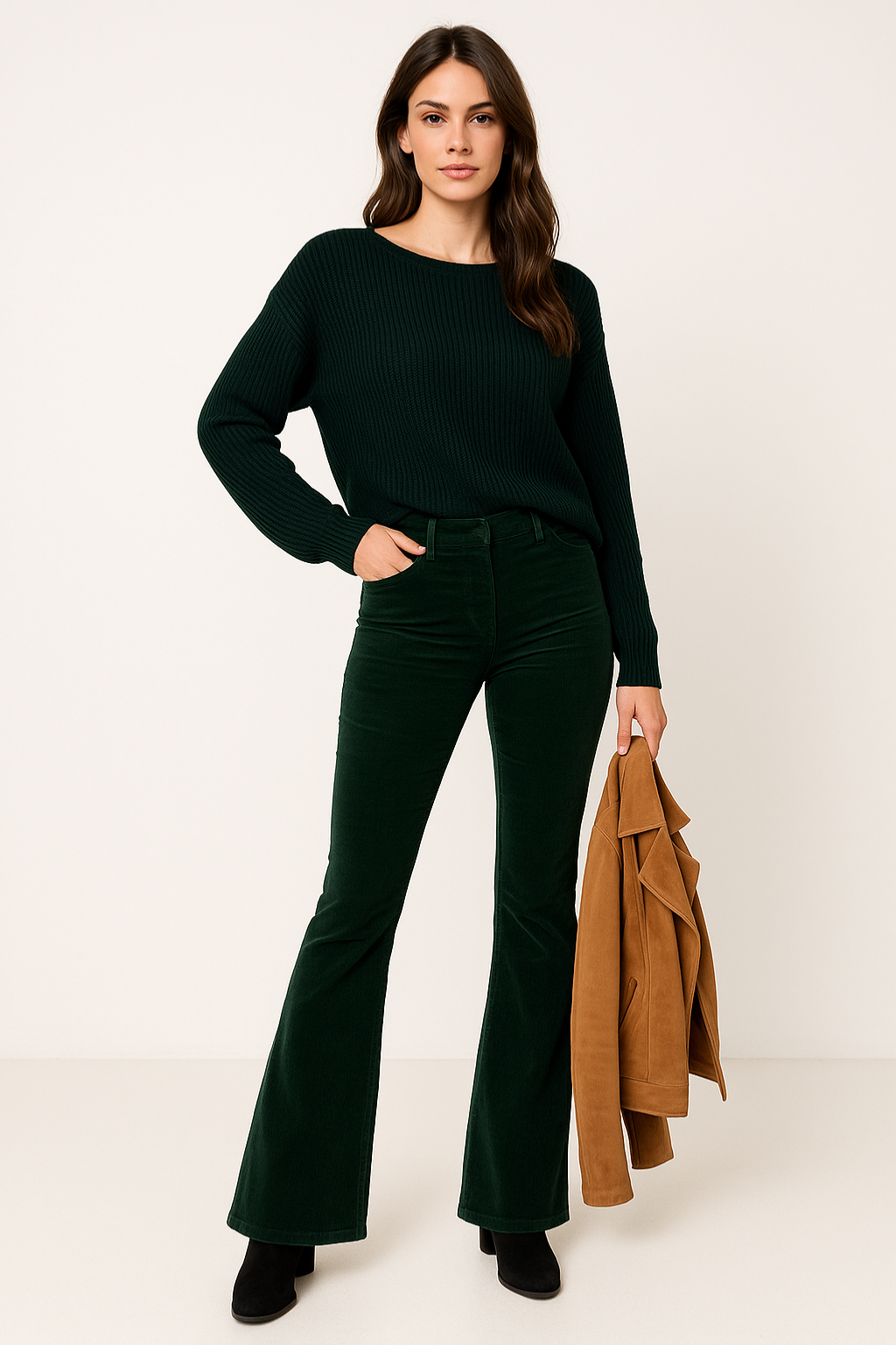 Women’s High-Rise Flare Leg Pants